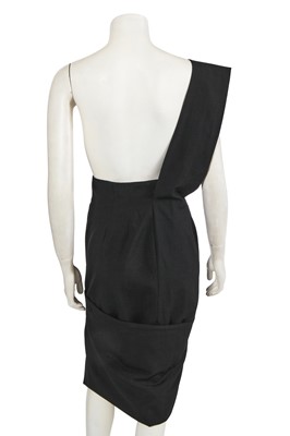 Lot 436 - A Comme des Garçons black wool skirt, Autumn-Winter 1990-91