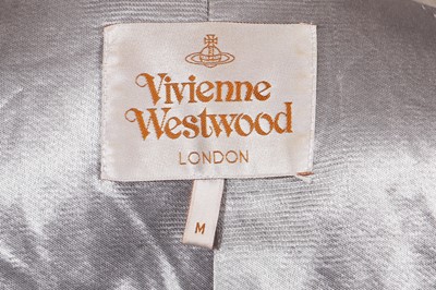 Lot 347 - A Vivienne Westwood grey viscose bondage ensemble, 'Exhibition' collection, Autumn-Winter 2004-05