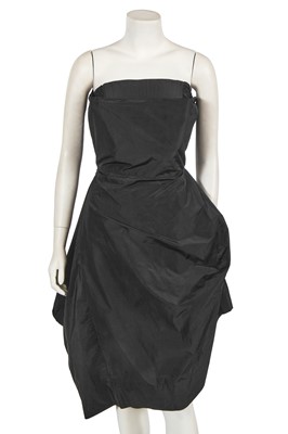 Lot 338 - A Vivienne Westwood black corset dress, probably 'Do It Yourself' collection, Spring-Summer 2009