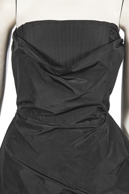 Lot 338 - A Vivienne Westwood black corset dress, probably 'Do It Yourself' collection, Spring-Summer 2009