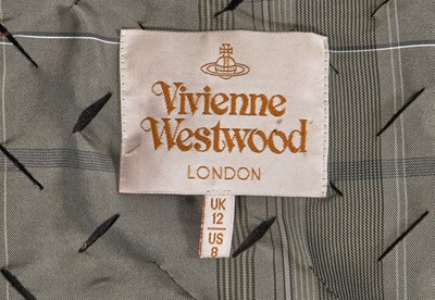 Lot 339 - A Vivienne Westwood faux fur poncho, 'Chaos Point' collection, Autumn-Winter 2008-09