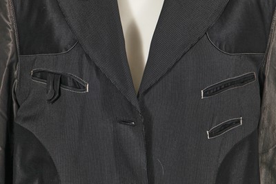 Lot 567 - A Jean Paul Gaultier black and grey jacket, ‘Women Among Women’ collection, Autumn-Winter 1989-90