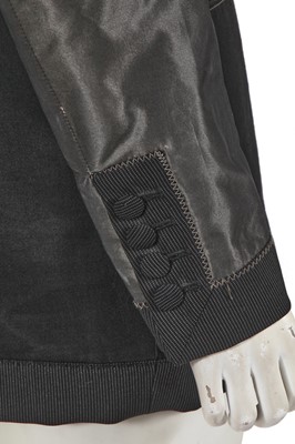 Lot 567 - A Jean Paul Gaultier black and grey jacket, ‘Women Among Women’ collection, Autumn-Winter 1989-90