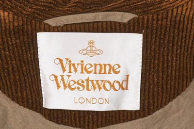 Lot 348 - A Vivienne Westwood brown corduroy 'Drunker Tailors' suit, 'Exhibition' collection, Autumn-Winter 2004-05