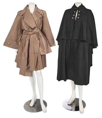Lot 395 - Two Jean-Louis Scherrer haute couture by Stéphane Rolland coats, 2004-2005