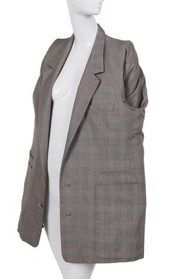 Lot 218 - A Maison Martin Margiela Prince of Wales check wool blazer, Autumn-Winter 1997-98