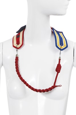 Lot 222 - A Maison Martin Margiela artisanal epaulette necklace, probably Spring-Summer 2005