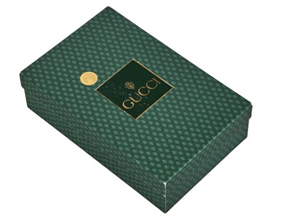 Lot 257 - A Gucci 'Flora' canvas clutch bag, 1980s