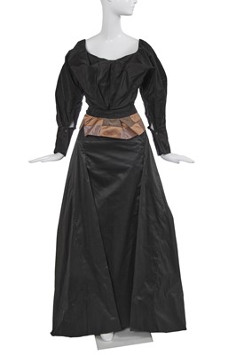 Lot 175 - A Vivienne Westwood grey and black corset ensemble, 'Exhibition' collection, Autumn-Winter 2004-05