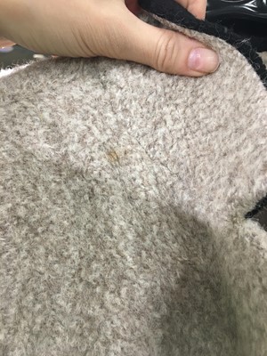 Lot 26 - A Chanel haute couture by Karl Lagerfeld oatmeal bouclé wool coat, Autumn-Winter 2002-03