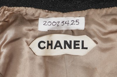 Lot 26 - A Chanel haute couture by Karl Lagerfeld oatmeal bouclé wool coat, Autumn-Winter 2002-03