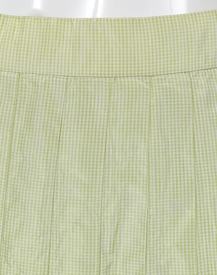 Lot 28 - A Chanel haute couture by Karl Lagerfeld lime green ensemble, Spring-Summer 2001