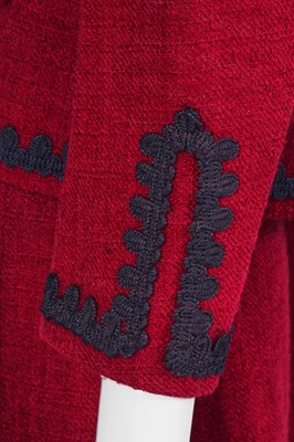 Lot 62 - An haute couture suit, attributed to Chanel, probably late 1960s