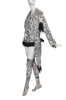 Lot 290 - A bespoke BodyMap ensemble made for the Michael Clark Dance Co for a performance of 'our caca phoney H.our caca phoney H', 1985