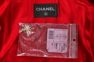 Lot 15 - A Chanel by Karl Lagerfeld red wool coat, 'Paris-Salzburg' collection, Métiers d'Art, Pre-Fall 2015