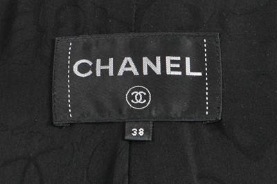 Lot 4 - A Chanel by Karl Lagerfeld black and brown tweed jacket, Autumn-Winter 2018-19