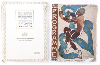 Lot 367 - A Ballets Russes official programme for 13th...