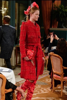 Lot 11 - A Chanel by Karl Lagerfeld black wool coat, 'Paris Cosmopolite' collection, Metiers d'Art, Pre-Fall 2017