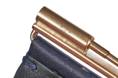 Lot 5 - A Chanel by Karl Lagerfeld black leather cuff bracelet, ‘La Modernité de l’Antiquité’ collection, Cruise 2018