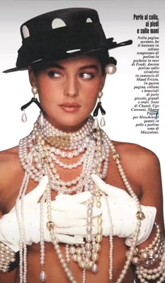 Lot 43 - A pair of Chanel by Karl Lagerfeld clothes hanger earrings, Autumn-Winter 1988-89