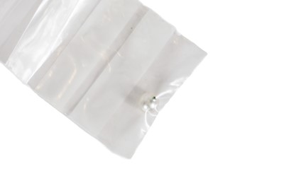 Lot 48 - A pair of Chanel gilt and faux pearl numerical earrings, Spring-Summer 1982