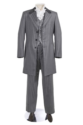 Lot 33 - Stuart Townsend's grey pinstriped suit worn as Dorian Grey in the film 'The League of Extraordinary Gentlemen' 2003