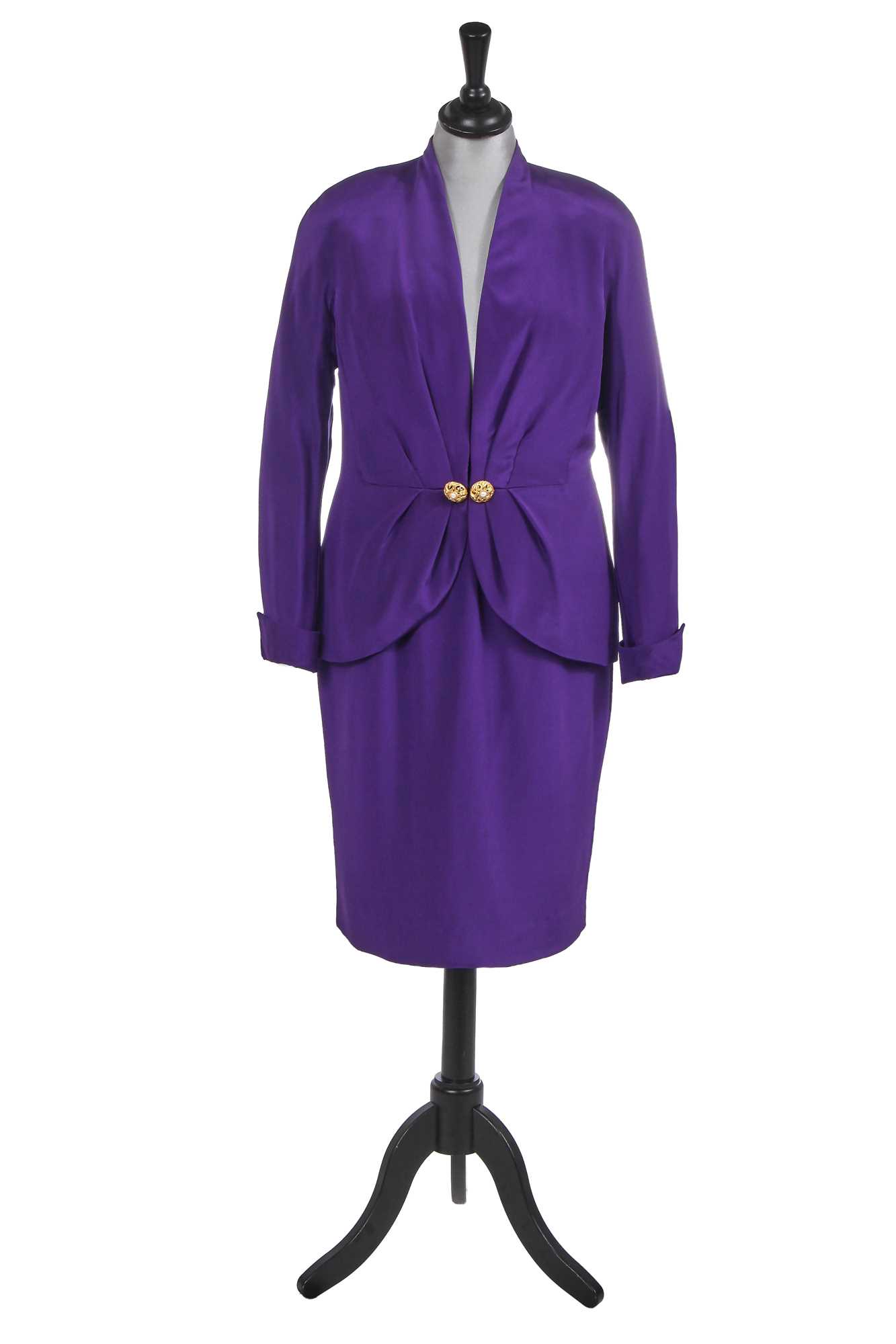 Lot 71 - Helena Bonham Carter's cocktail suit as Elizabeth Taylor from 'Burton & Taylor', 2013