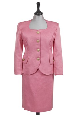Lot 72 - Helena Bonham Carter's pink suit as Elizabeth Taylor from 'Burton & Taylor', 2013