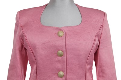 Lot 72 - Helena Bonham Carter's pink suit as Elizabeth Taylor from 'Burton & Taylor', 2013
