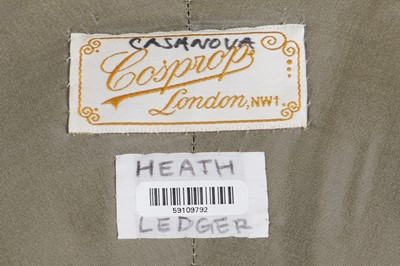 Lot 3 - Heath Ledger's costume as Casanova in the film 'Casanova', 2004