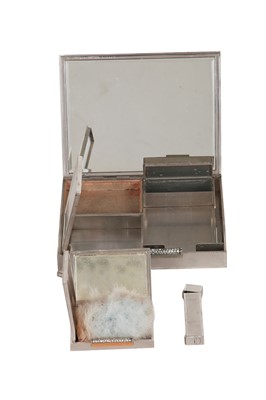 Lot 92 - A Van Cleef & Arpels for Asprey styptor and diamond minaudière, circa 1940