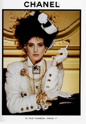 Lot 49 - A pair of Chanel haute couture by Karl Lagerfeld gilt perfume bottle earrings, Spring-Summer 1986