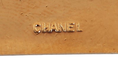 Lot 49 - A pair of Chanel haute couture by Karl Lagerfeld gilt perfume bottle earrings, Spring-Summer 1986