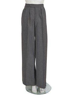 Lot 418 - A Tommy Nutter morning suit and special order Zandra Rhodes bridal gown, 1973