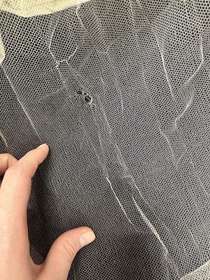 Lot 418 - A Tommy Nutter morning suit and special order Zandra Rhodes bridal gown, 1973