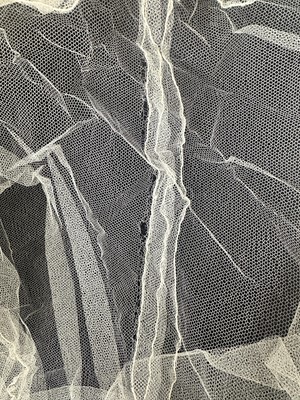 Lot 418 - A Tommy Nutter morning suit and special order Zandra Rhodes bridal gown, 1973