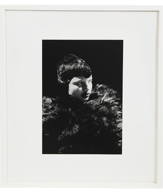 Lot 117 - An Ann Ray (Anne Deniau) silver gelatin print of Alexander McQueen's 'Horn of Plenty' collection, Autumn-Winter 2009-10