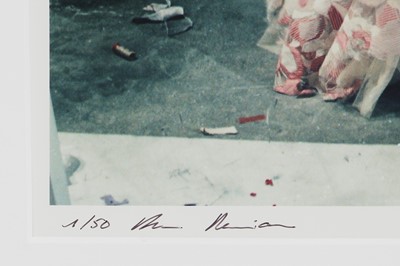 Lot 132 - An Ann Ray (Anne Deniau) limited edition colour print of Alexander McQueen's 'It's Only a Game' collection, Spring-Summer 2005