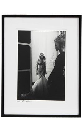 Lot 114 - An Ann Ray (Anne Deniau) limited edition silver gelatin print, Alexander McQueen's 'Angels & Demons' collection, Autumn-Winter 2010-11