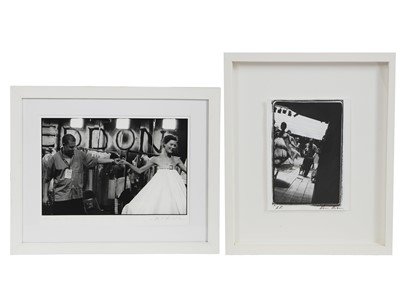 Lot 245 - Two Ann Ray (Anne Deniau) silver gelatin prints taken at Alexander McQueen's No 13' collection, Spring-Summer 1999