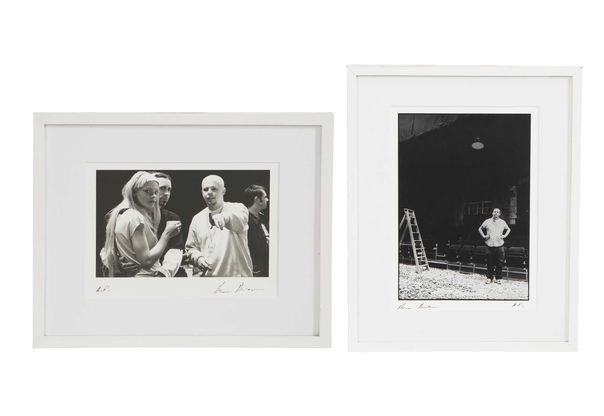 Lot 250 - Two Ann Ray (Anne Deniau) silver gelatin prints, 'Joan' collection, Autumn-Winter 1998-99