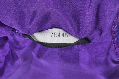 Lot 30 - A Chanel haute couture by Karl Lagerfeld shot violet/mauve taffeta cocktail dress, Autumn-Winter 1999-2000