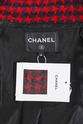 Lot 9 - A Chanel by Karl Lagerfeld multicoloured tweed coatdress, 'Chanel Airspace' collection, Autumn-Winter 2017-18