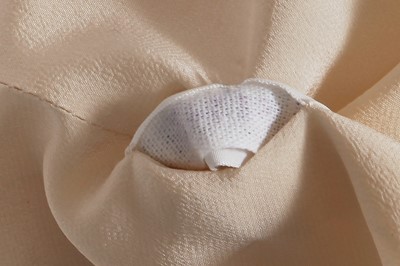 Lot 51 - A Chanel haute couture by Karl Lagerfeld cream wool skirt, Spring-Summer 1985