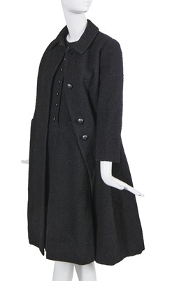 Lot 478 - A Christian Dior haute couture by Marc Bohan woven wool 'Fifth Avenue' day ensemble , Autumn-Winter 1965-66