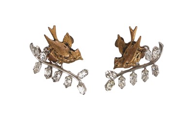 Lot 73 - A Christian Dior by Mitchel Maer 'Bal des Oiseaux' demi-parure, 1955-56