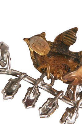 Lot 73 - A Christian Dior by Mitchel Maer 'Bal des Oiseaux' demi-parure, 1955-56