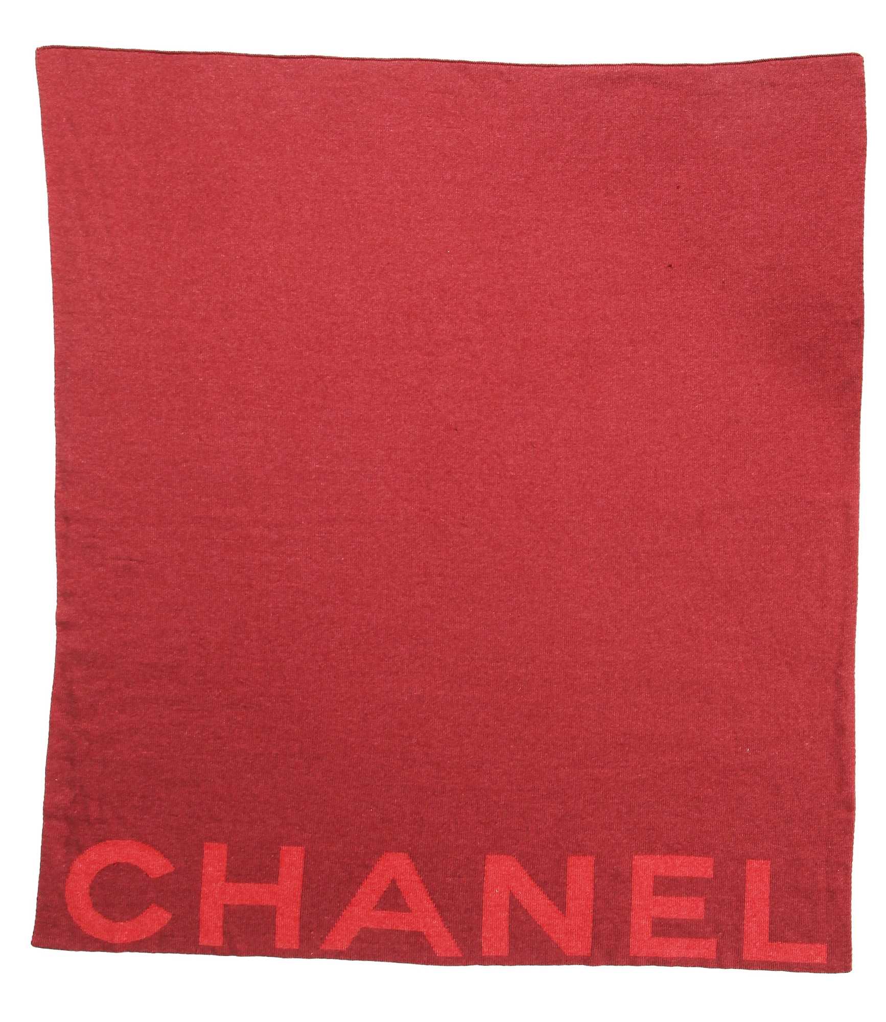 Lot 27 - A Chanel cashmere blanket, early 2000s