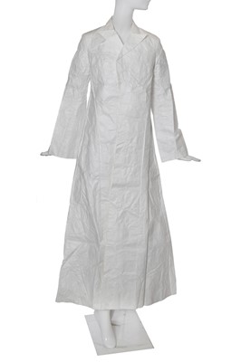 Lot 279 - A rare Hussein Chalayan tyvek paper 'chemise blanche', 1994