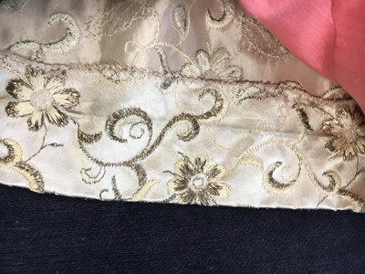 Lot 69 - A Gabrielle Chanel haute couture embroidered silk skirt suit, 1959